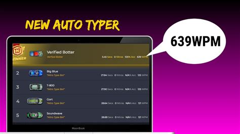 0 or above for Ultimate Online <b>Typing</b> Bot. . Nitro type auto typer tampermonkey